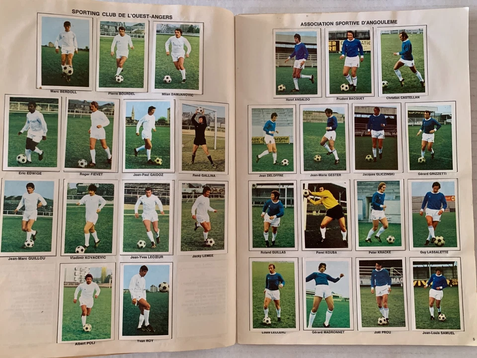 ALBUM AGEDUCATIFS FOOTBALL EN ACTION 1971-1972 - COMPLET - Photo 4/4