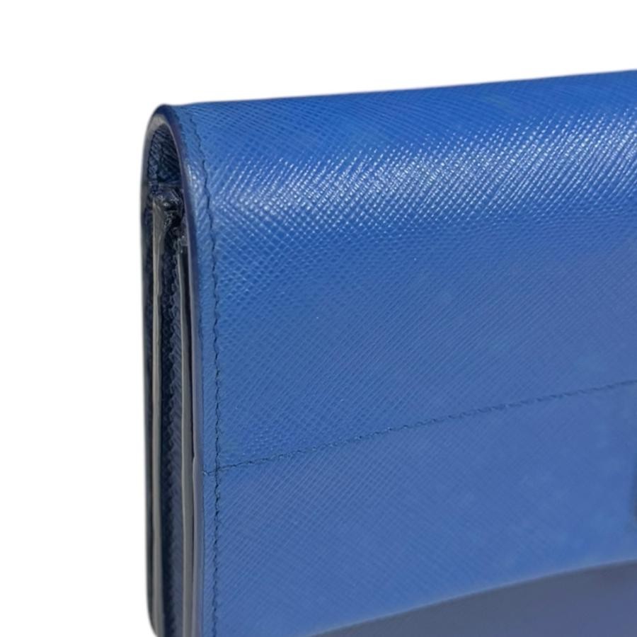 PRADA Shoulder Wallet Saffiano Rectangular 7.68x4… - image 9
