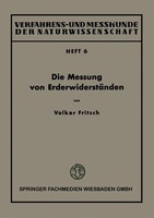 Die Messung Von ErderwiderstäNden Volker Fritsch Taschenbuch V Deutsch