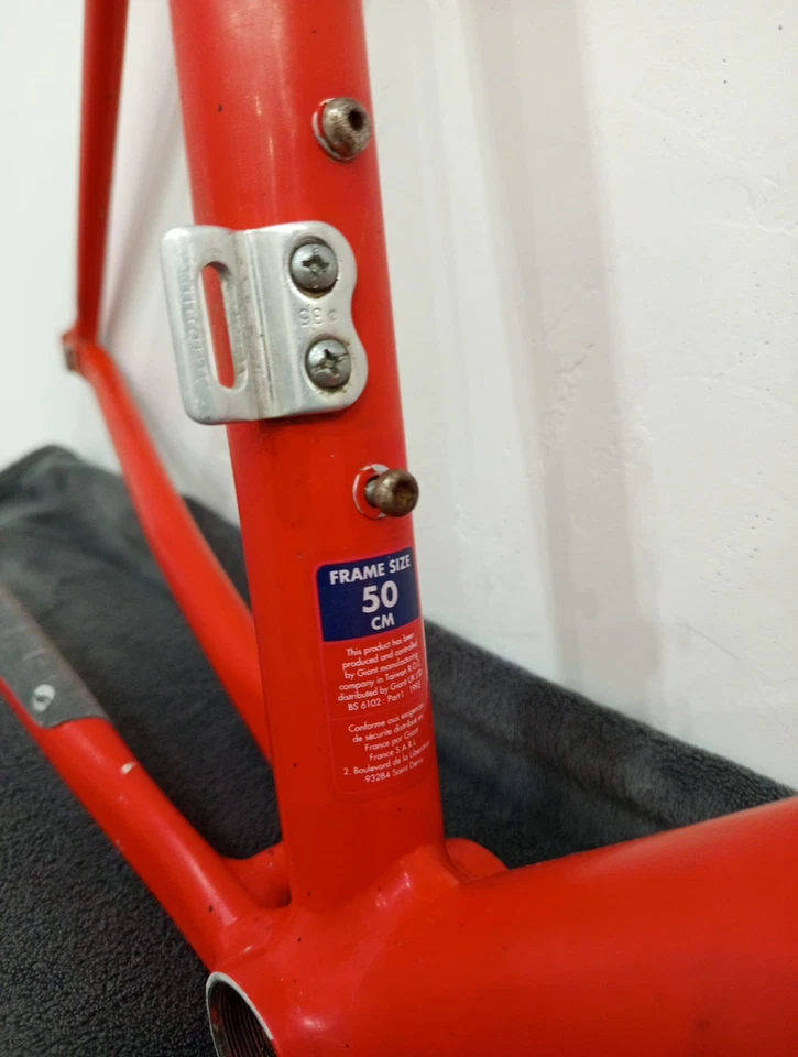 Giant TCR COMPACT ROAD frameset  50x52cm Rare!! - Photo 4/4