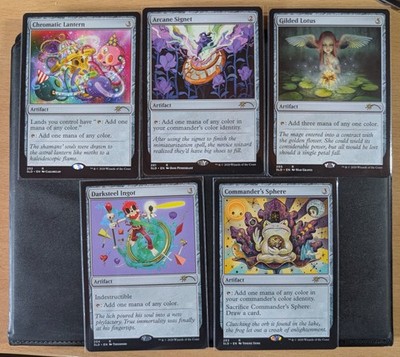 MTG | Arcane Signet, Gilded Lotus + X | NM | EN | Secret Lair Drop - Full Set