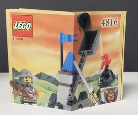 Lego Castle 2 Sets #4816 Knight's Catapult, #4801 Defense Archer Princess Storm