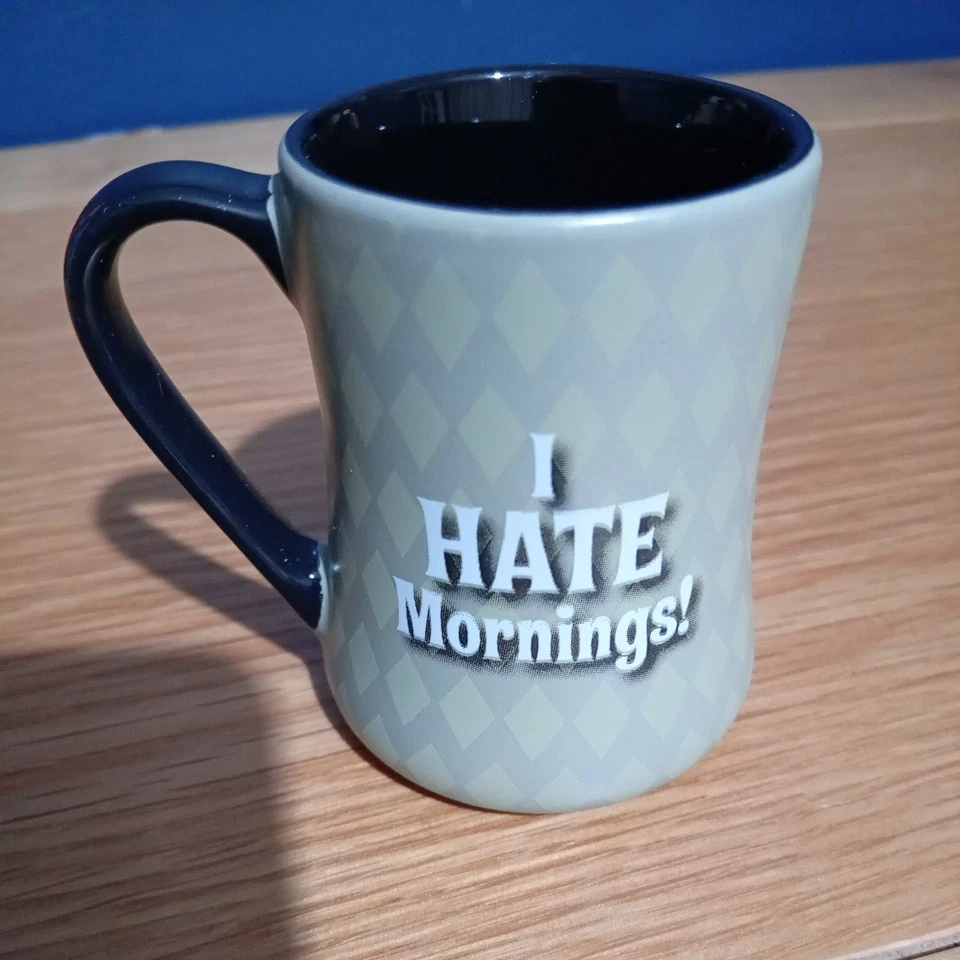  Disney Parks Grumpy "I hate mornings" Espresso Mug  - Image 2 of 4