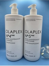 Olaplex No. 4 Fine Shampoo & No. 5 Fine Condi...