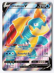 Drednaw V 69/73 Full Art Ultra Rare Champion's Path