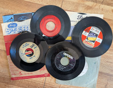 45 RPM Vinyl Lot of 12 4 of the Platters, etc plus Promo DJ Copy