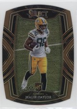 2020 Panini Select Club Level Copper Prizm Die-Cut /355 Malik Taylor #282 0s9t