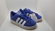 adidas NEW 3Y Campus 00s C Kids Low Top Blue White Suede Sneakers US 3Y JR5786