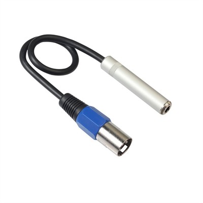High Quality Audiokabel Adapter PVC Stecker Stereo 3-Pin XLR Männlich Metall