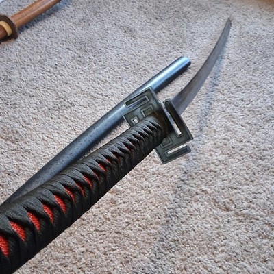 Bleach Ichigo Anime Kurosaki Sword Tensa Zangetsu Fullbring Katana Sword