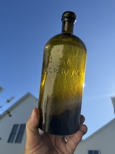 U.S.A. Hosp Dept. 9 1/2STAR USA hospital department bottle 