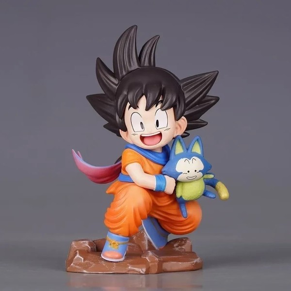 Figura Dragon Ball Z Goku y Puar - Figura de Acción 10cm PVC - ZentakuStore