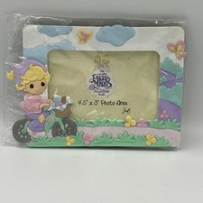 Precious Moments 4.5" x 3" Vinyl Photo Frame NEW