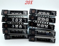 Lot 20 DXD9H Dell G14 2.5" SAS SATA HDD Tray Caddy R440 R640 R740 R740XD R940