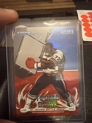 2026 Bo Jackson Battle Arena Fridge Tecmo Bowl 130 Battlefoil