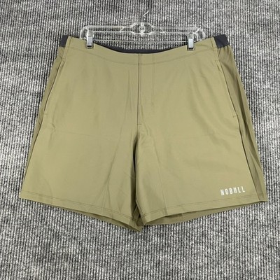 NoBull Shorts Mens Size 2XL XXL Green Performance CrossFit Gym Workout