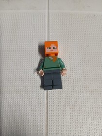 LEGO ALEX w/ Diamond Pick 21123 The Golem MINECRAFT NEW minifigure only mini fig
