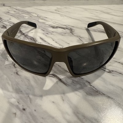 Native Griz Polarized Sunglasses Brown Frame Black Lens READ