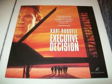 EXECUTIVE DECISION 2-Laserdisc LD WIDESCREEN EXCELLENT CONDITION GREAT FILM!