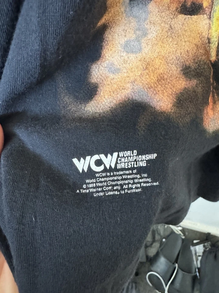 Vintage WCW The 4 Horsemen Shirt XL - Image 2 of 3