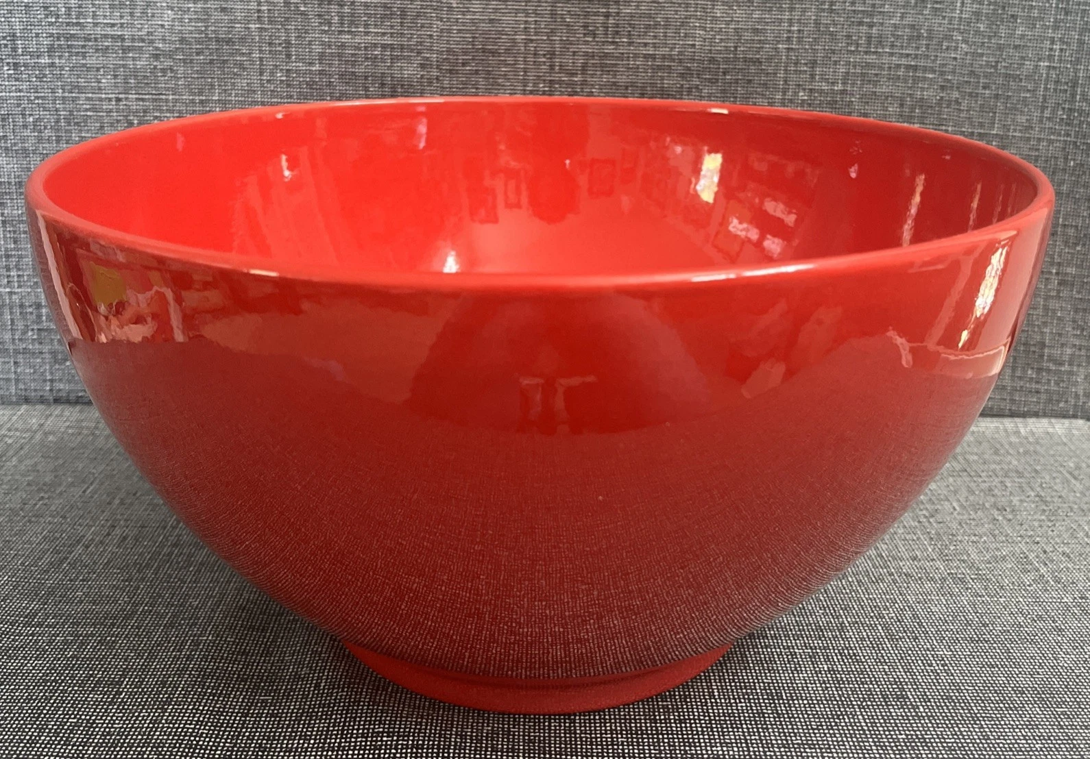 Waechtersbach Cherry Red 5.5 Qt Serving Mixing Bowl 11.5" x 6" Germany