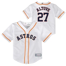 Outerstuff Jose Altuve Houston Astros MLB Infants 12-24 Months White Home Pla...
