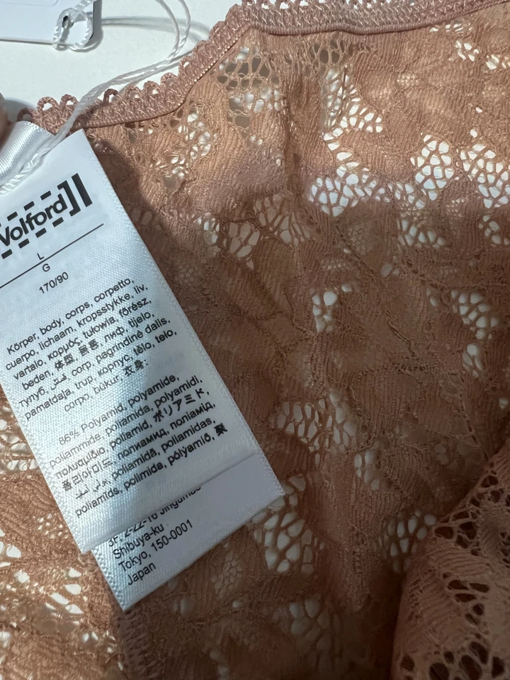 Braguita de bikini Wolford grande con cordones rectos moca para mujer Foto 4 de 4