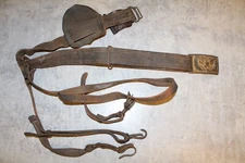 ORIGINAL CIVIL WAR UNION OFFICERS EAGLE SWORD BELT 1864 PATTERN WINCHESTER VA