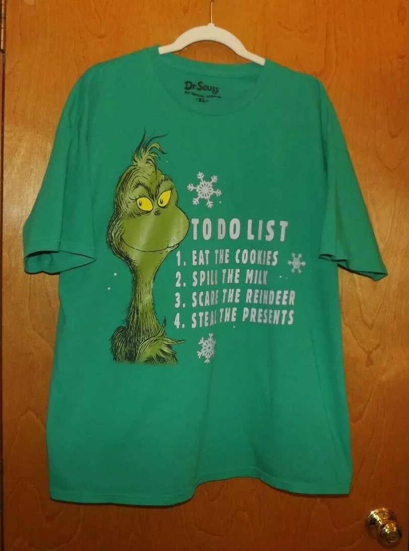 dr seuss grinch shirt