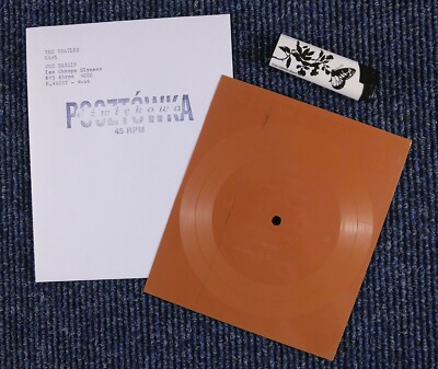 THE BEATLES Girl / JOE DASSIN Champs Elysees FLEXI DISC cat.number 615