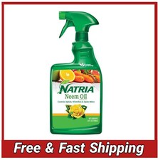 Natria Neem Oil Spray for Plants - Organic Pest & Disease Control 24oz RTU
