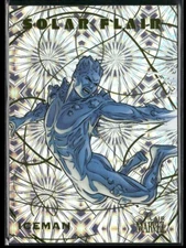 2023 Upper Deck Marvel Flair Solar Flair SP #SF27 - Iceman