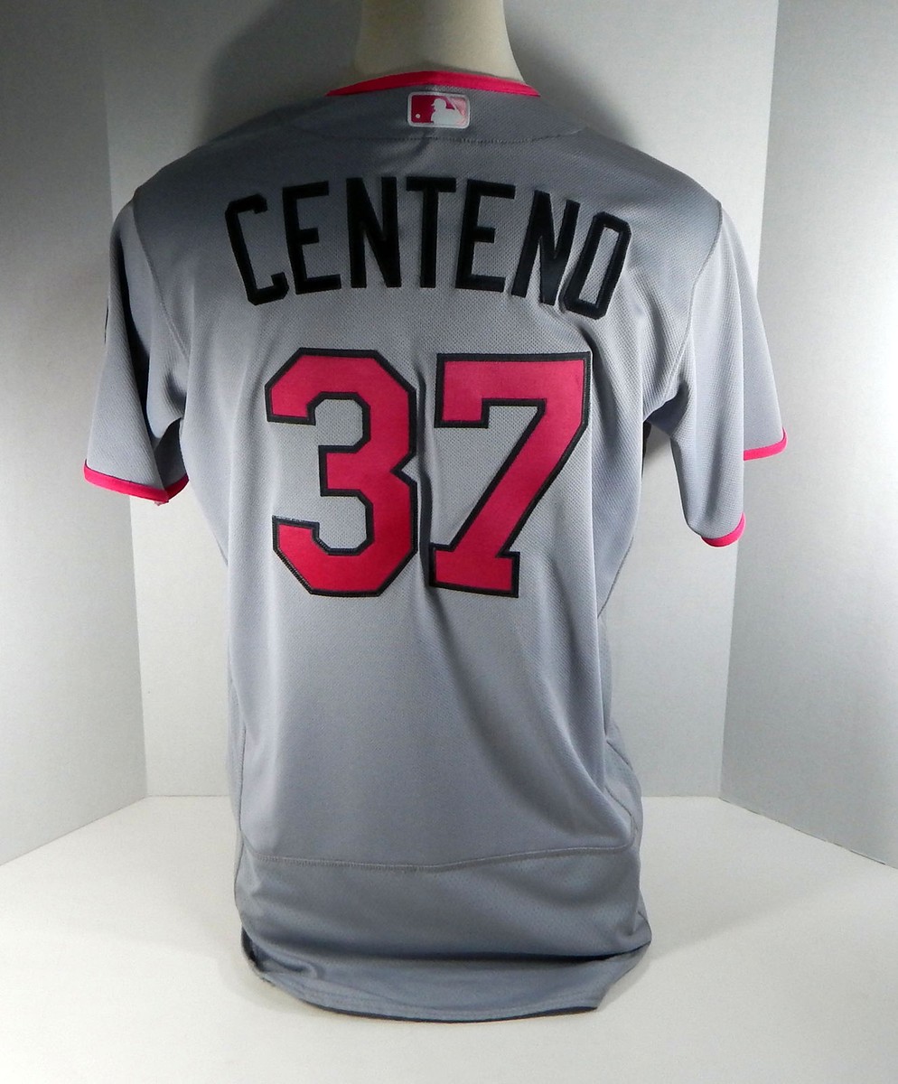 RARE Pink Mother's Day GAME USED JERSEY Minnesota Twins MLB