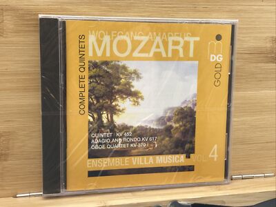 WOLFGANG AMADEUS MOZART Mozart: String Quintets Vol. 5, Oboe Quartet CD Sealed