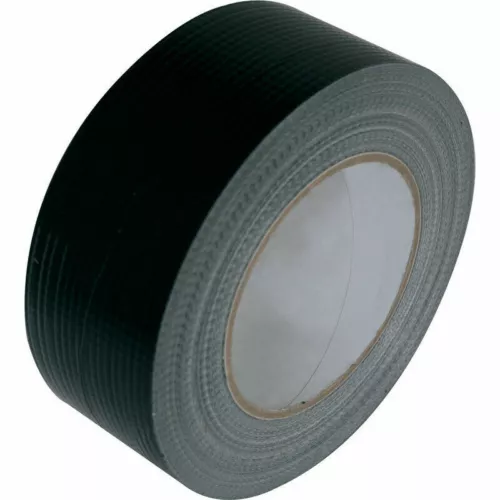 duct gaffer heavy duty waterproof cloth tape 50mm x 50m silver black white red image 1