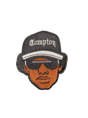 NWA Eazy E Rapper Compton Patch, Iron On/Sew On