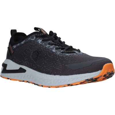 Sneaker Lumberjack Line Stoff grau schwarz Waterproof Memory Foam SALE