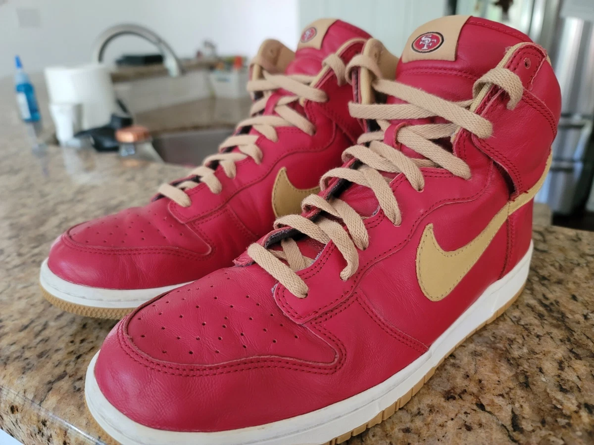 Nike Dunk High ID Custom SF 49 rs San Francisco Men s Size 13