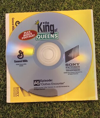 The King of Queens DVD General Mills 2003 Clothes Encounter plus bonus footage
