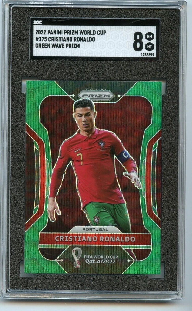2022 Panini Prizm World Cup Qatar Cristiano Ronaldo #175 for sale
