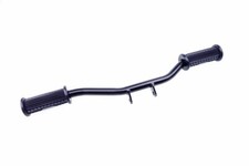 Fußrastenstange schwarz Fußrastenroh mit Gummis passend für, Zündapp GTS KS C 50