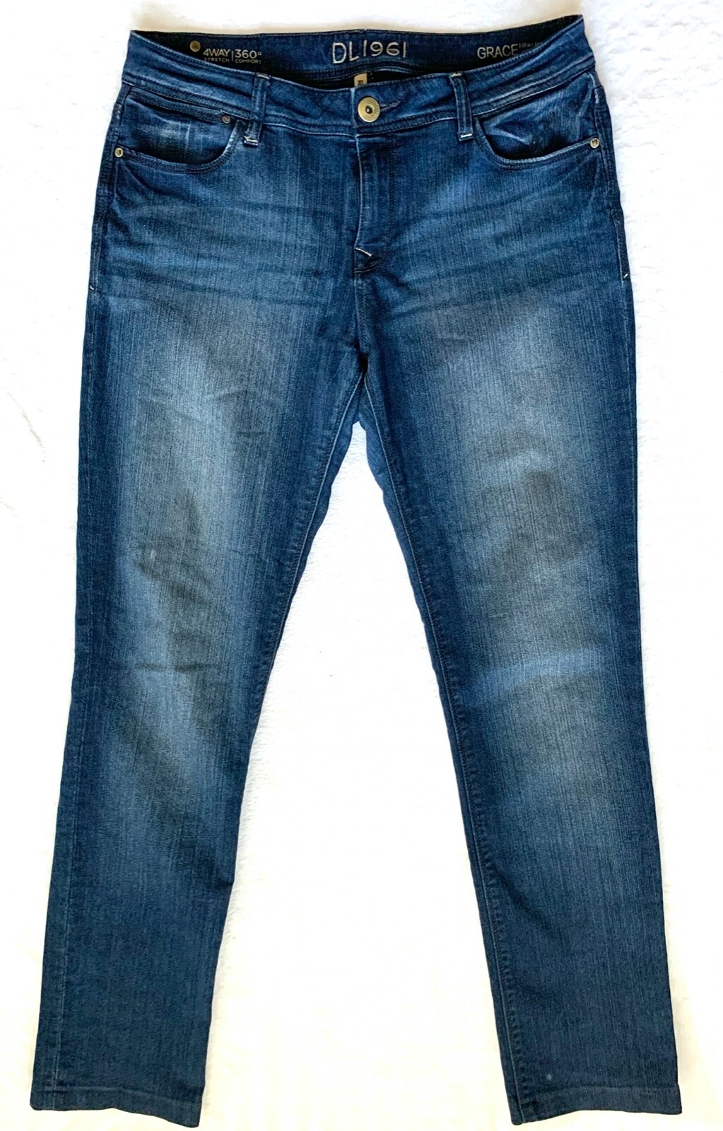 DL1961 GRACE HIGH RISE STRAIGHT купить 