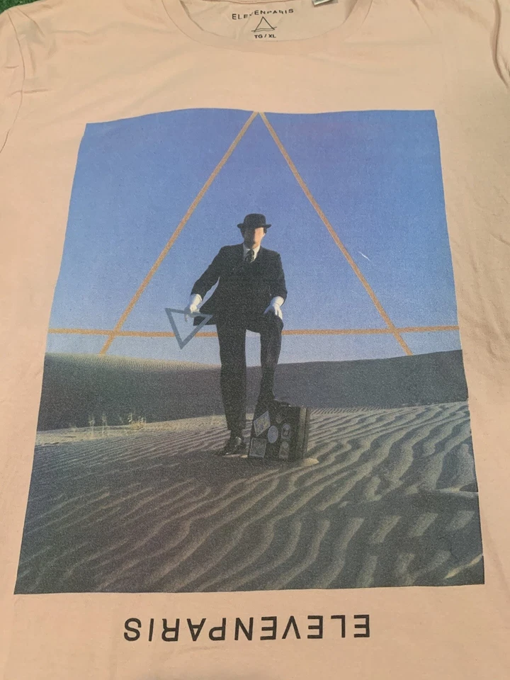 Eleven Paris Invisible Man, Camiseta Gráfica Cuello Redondo Manga Corta Talla XL Rara Foto 2 de 4