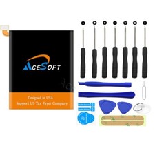 Long Endurance 2500mAh Replacement Li ion Battery Tool f Alcatel 1x Evolve 5059Z