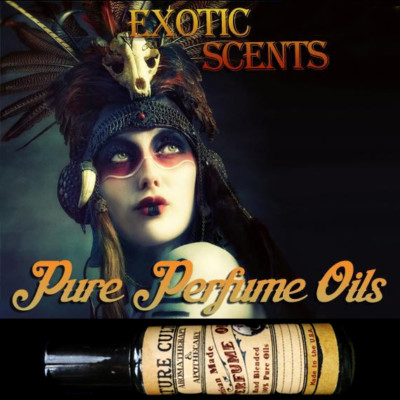 *Pick a Fragrance* SAMPLE SIZE Pure Perfume Body Oil Roll-On Strong Uncut Vegan