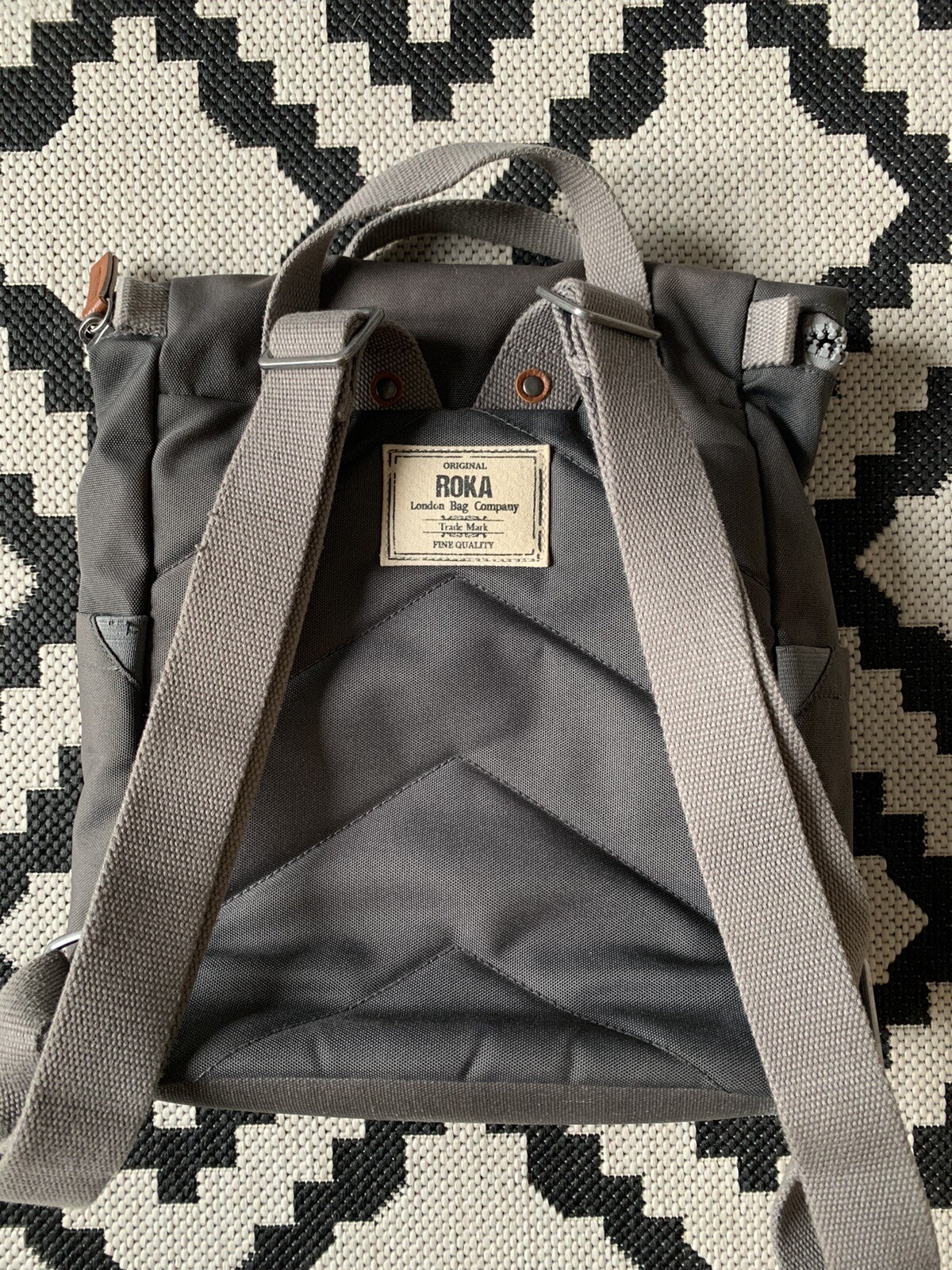 Roka Backpack Rucksack Medium Grey eBay
