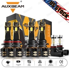 For Chrysler 300 2005-2009 Canbus 6000k Led Headlight Bulbs High Low Fog Lights