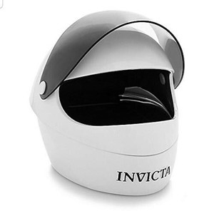 Invicta Helmet Collectors Watch Box/Case- White IPM276 - Click1Get2 Offers