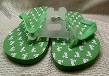 Walt Disney World Mickey Mouse Ladies Flip Flop Sandals Large Size New with Tag