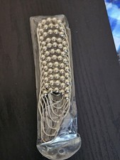 Silver Rust Proof Shower Rings